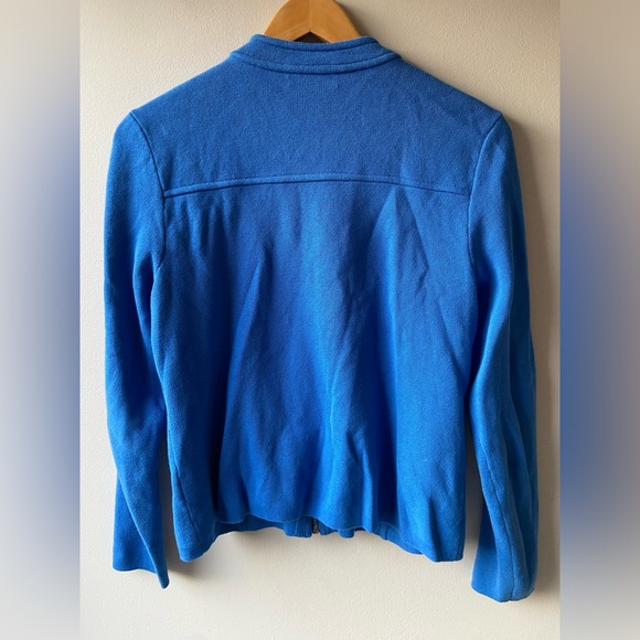 Ralph Lauren moto style zip up sweater - Picture 2 of 5